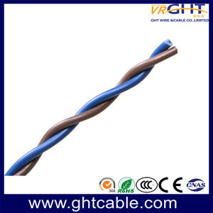 Two Cores Flexible Twisted Electric Cable Alarm Cable 