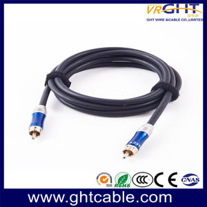AUDIO CABLE with Gold plated head | Factory Direct Sale audio cable - GHT