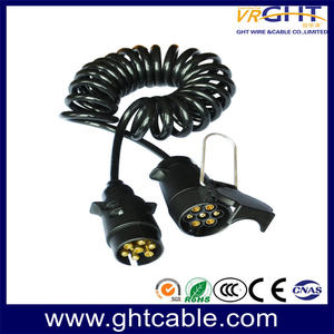 Trailer Truck Spiral Cable